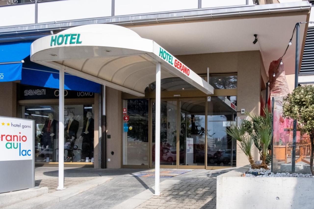 Hotel Geranio Au Lac Muralto Exterior foto